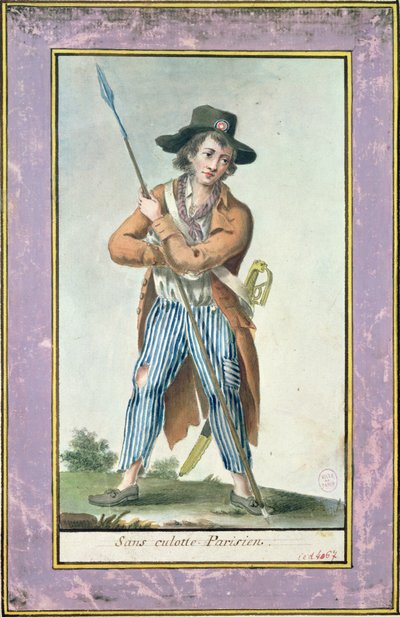 Parisian Sans-culotte by French School